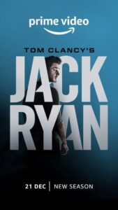 『トム・クランシー／CIA分析官 ジャック・ライアン』 シーズン3。Prime Videoにて独占配信。待望の配信日は？