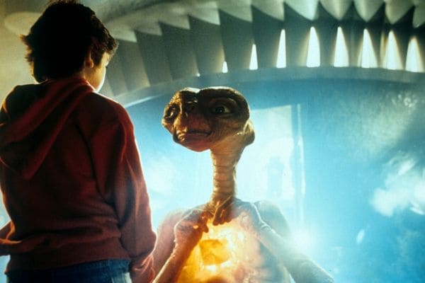 映画「E.T.」の劇中カット