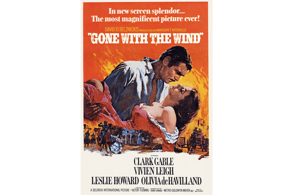 映画『風と共に去りぬ』のポスター