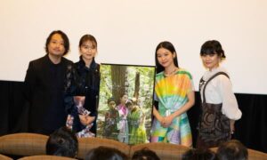 宇賀那健一監督が”反戦”をテーマに描く。映画『愚鈍の微笑み』 公開初日舞台挨拶にキャスト陣＆監督登壇！