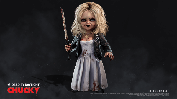 Chucky Franchise © 2023 Universal City Studios LLC. Seed of Chucky © Focus Features LLC. Chucky © Universal Content Productions LLC. All Rights Reserved. © 2015-2023 BEHAVIOUR, DEAD BY DAYLIGHT and other related trademarks and logos belong to Behaviour Interactive Inc. All rights reserved