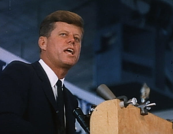 © 2021 Camelot Productions, Inc. All rights reserved.Photo: John F. Kennedy Presidential Library, National Archives