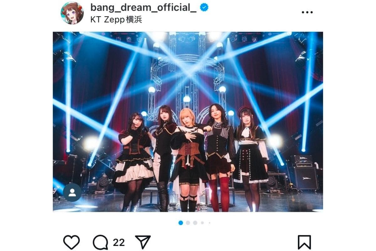 『BanG Dream!』公式Instagramより