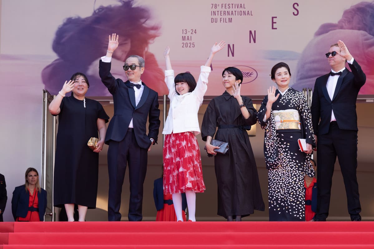 映画『ルノワール』カンヌ国際映画祭でのレッドカーペットの様子