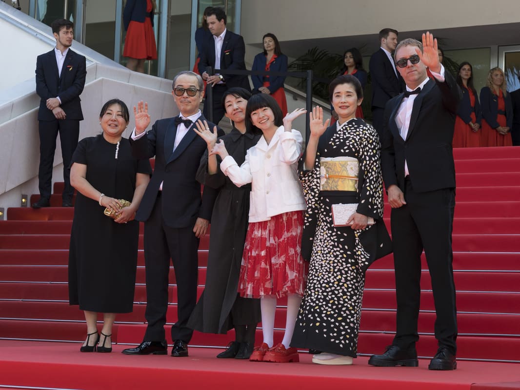 映画『ルノワール』カンヌ国際映画祭でのレッドカーペットの様子