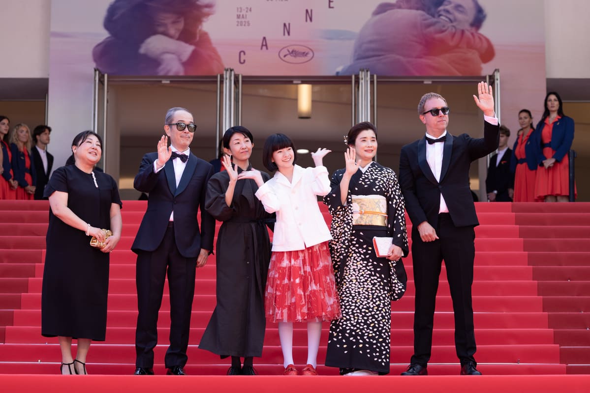 映画『ルノワール』カンヌ国際映画祭でのレッドカーペットの様子