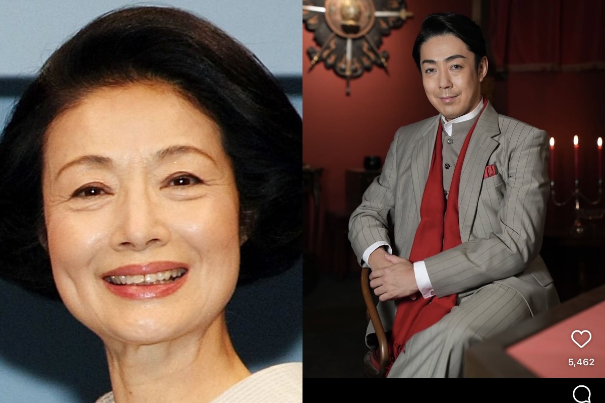 富司純子＆尾上菊之助