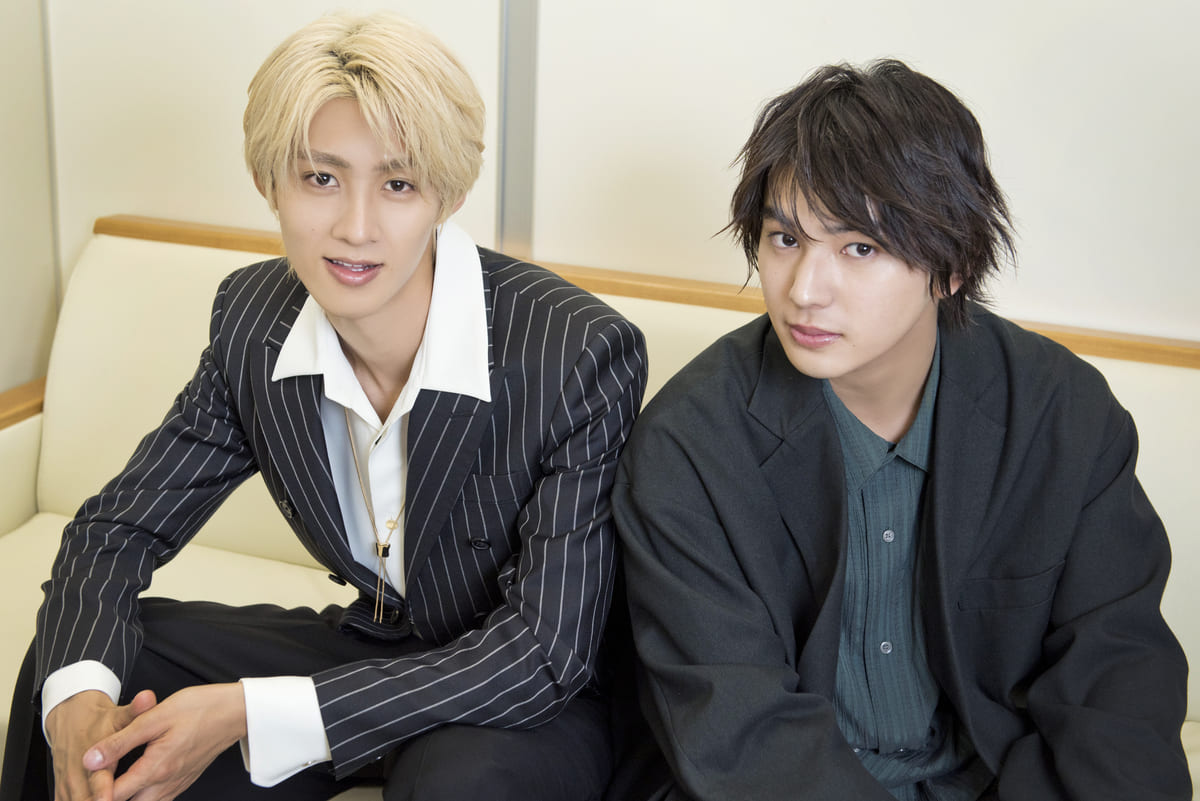 荒木飛羽、曽野舜太 写真：武馬怜子